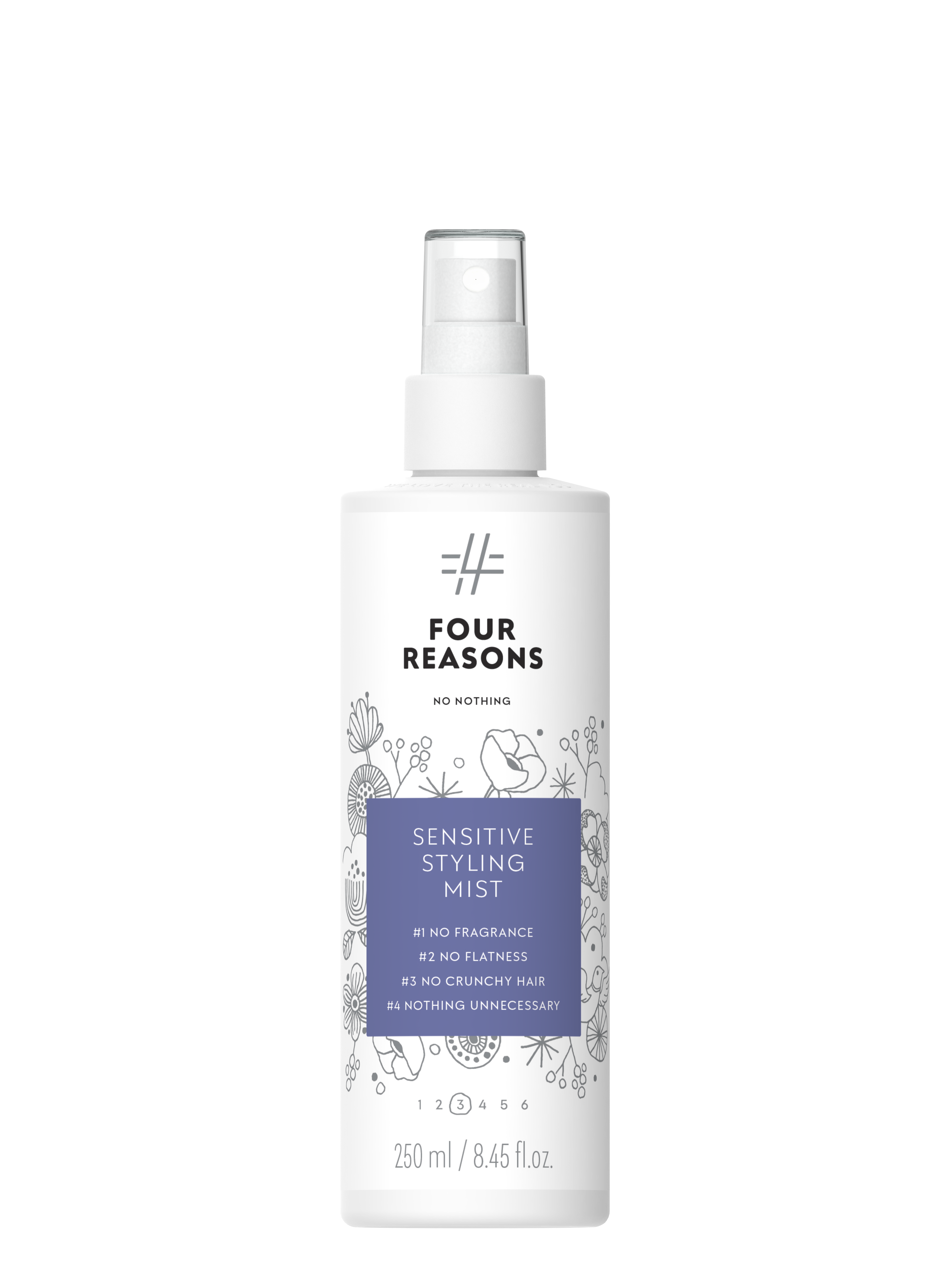Four Reasons No Nothing Sensitive Styling Mist 250ml