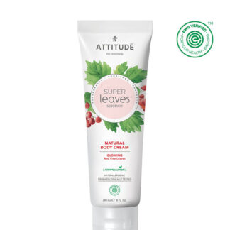 Attitude Super Leaves Glowing Body Cream Red Wine Leaves 240 ml