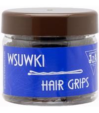 Iza hiuspinnit musta tai ruskea, 5 cm 250g/ltk