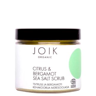 Joik Organic Citrus & Bergamot Sea Salt Scrub 240 GR