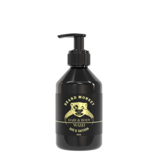 Beard Monkey Hair & Body Wash Oud & Saffron 250ml