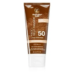 Australian Gold Face + Self Tanner SPF50 Lotion Sunscreen 88 ml
