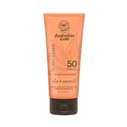 Australian Gold Plant Based SPF50 Face Lotion Sunscreen 88 ml