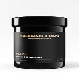 Sebastian Professional Dark Oil Smooth & Shine Mask jar on a white background (500ml)