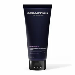 Sebastian Professional No Breaker anti-breakage shampoo tube on a white background.